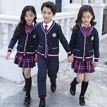 Kindergarten Autumn Winter Sweater Five Pieces of Park Clothing Clothing Uniform for Teachers and Students