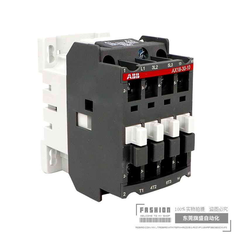 ABB contactor AX18-30-10-80 * 220-230V50Hz three poles AC coil brand new original spot
