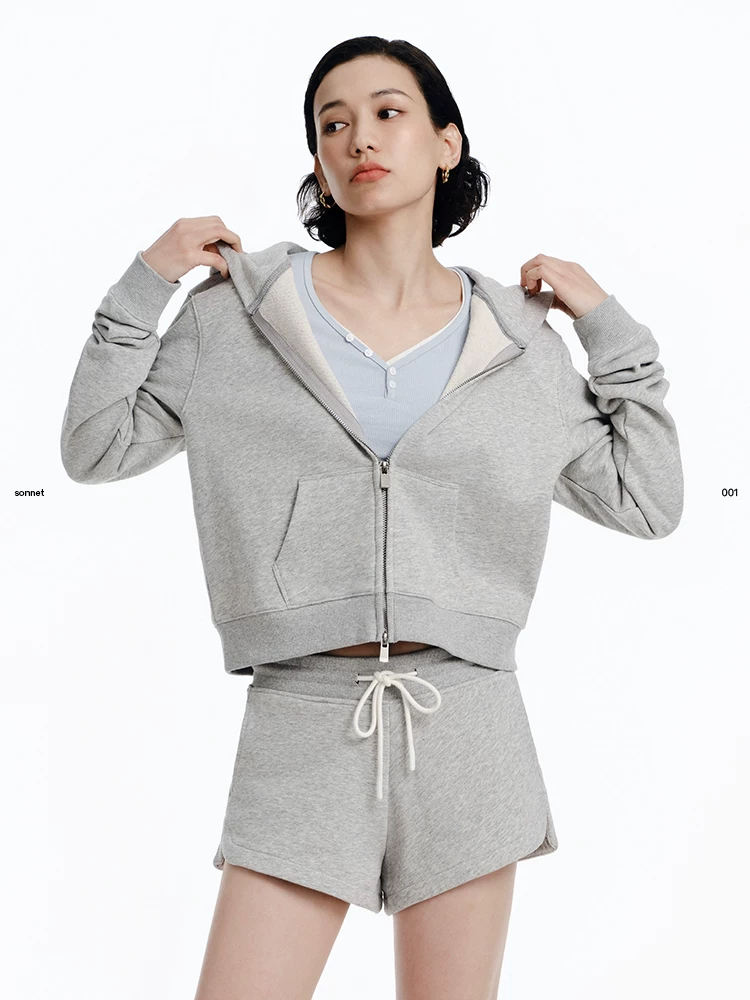 асомозим Sweatshirt с молнией, худи, кардиган, куртка для отдыха, оверсайз