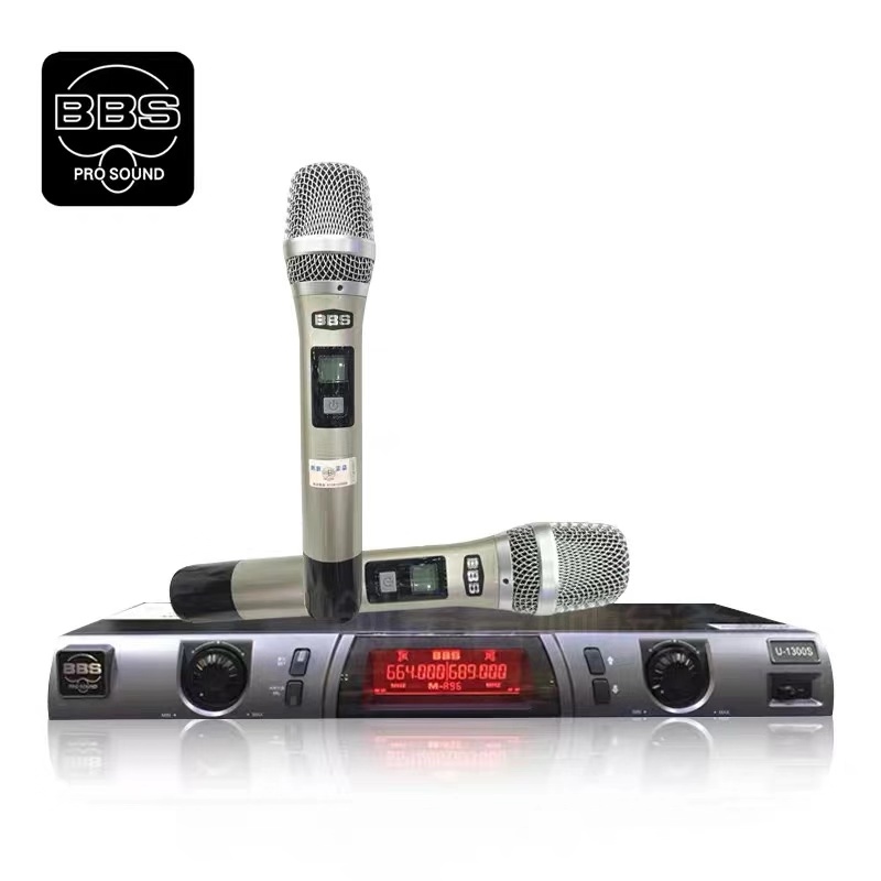 BBS U-1300S wireless microphone smart wireless microphone karaoke stage family ktv handheld microphone
