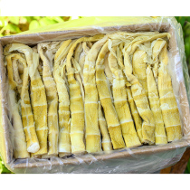 Dried bamboo shoots Dry goods farm homemade fresh flat-pointed tender bamboo shoots dried Huangshan specialty farm wild bamboo shoots in bulk 5 pounds