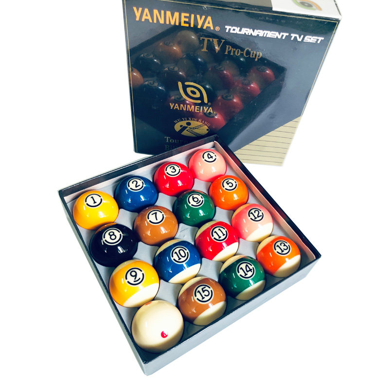 Black box table tennis ball sub tv table ball sub-Chinese black 8-table tennis ball sub-table tennis ball supplies 57 2mm 2mm big number