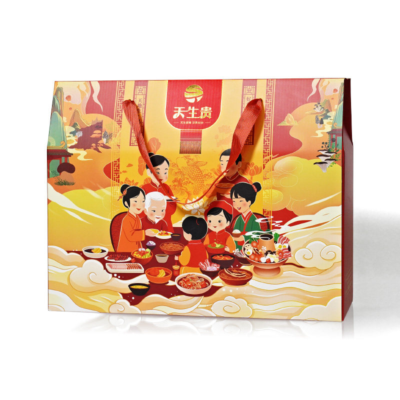 Authentic Sichuan Specialty Smoked Bacon, Spicy Cantonese-Style Sausage, Cured Sausage Gift Box for Mid-Autumn Festival and New Year Gifts