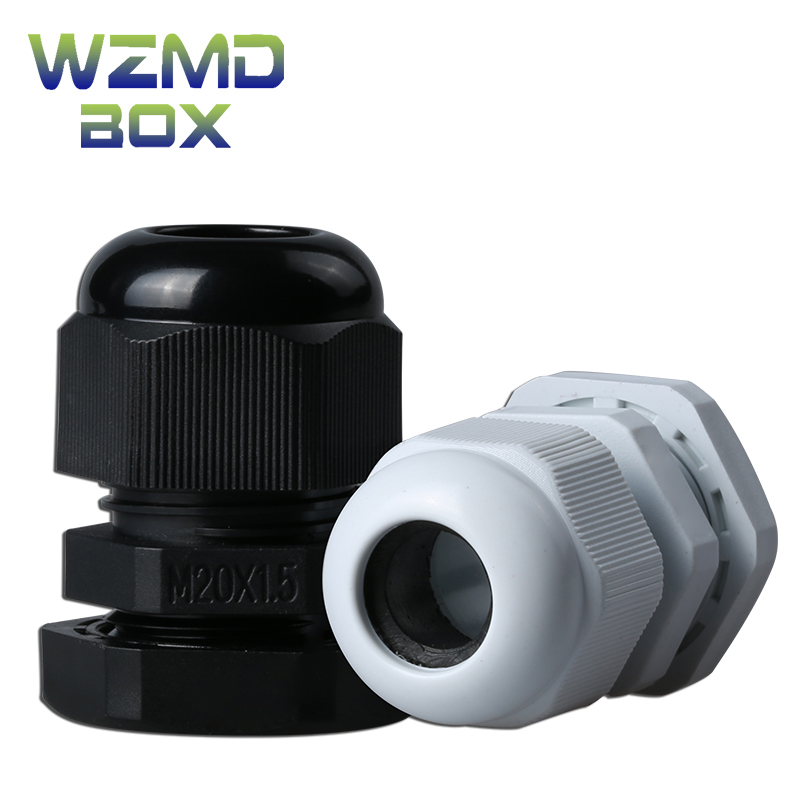 M-type waterproof cable connector Grant head Plastic waterproof threading head Waterproof cable choke plug