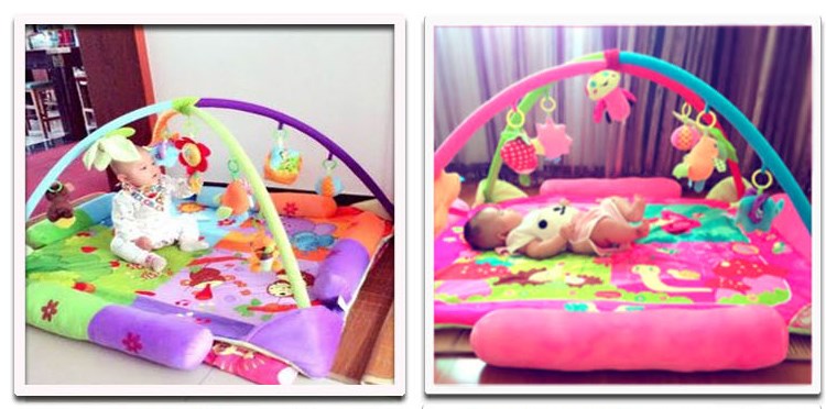 Sản phẩm cho bé trò chơi âm nhạc - Bé bò / Học cách đi bộ / Thể dục thảm xốp cho bé concung