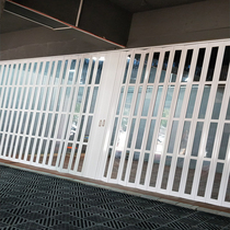 PVC folding door Car wash room waterproof curtain dustproof temperature insulation partition sliding door Car beauty mall factory shop 2