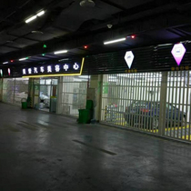 Car wash room folding door PVC waterproof curtain water curtain push-pull car beauty dust-free room Shopping mall shop factory