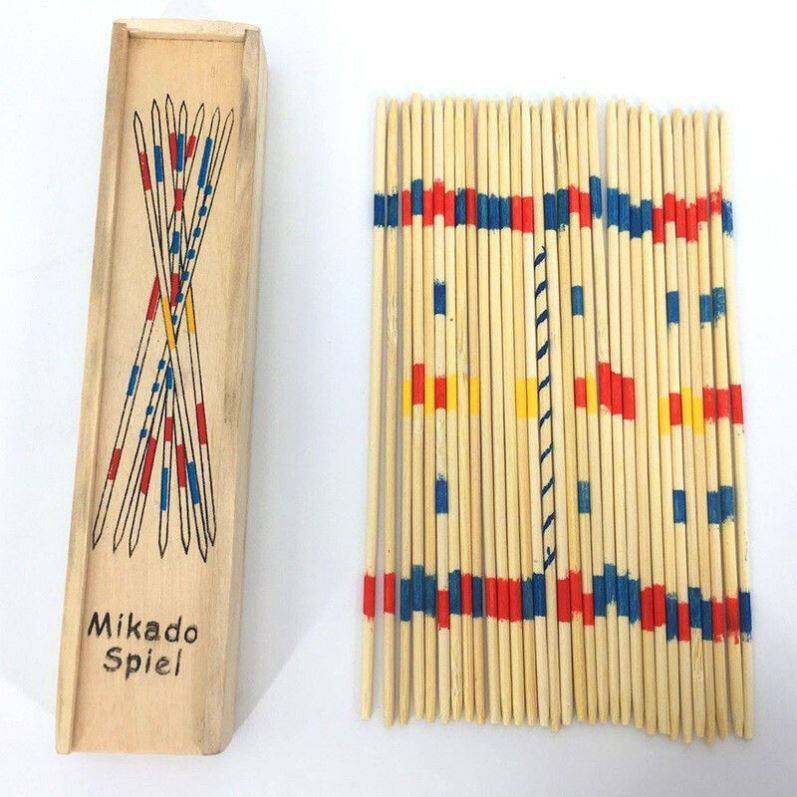 Pick Up Sticks Game Stick Nostalgic old Toy Seniors Elementary School Kids Stick Long Strips Parent-child Nursery School Children