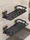 No-Drill Bathroom Shelf, Bathroom Rack, Toilet Washroom, Shower Room, Sink Wall-Mounted Storage Rack