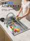 2026 New Model Large Single Sink Usu304 Stainless Steel Thickened Dishwashing Basin for Home Kitchen Under-Counter Basin