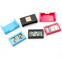 Vehicular electronic form digital display small car special meter clock adhesive table decoration portable LCD screen exam