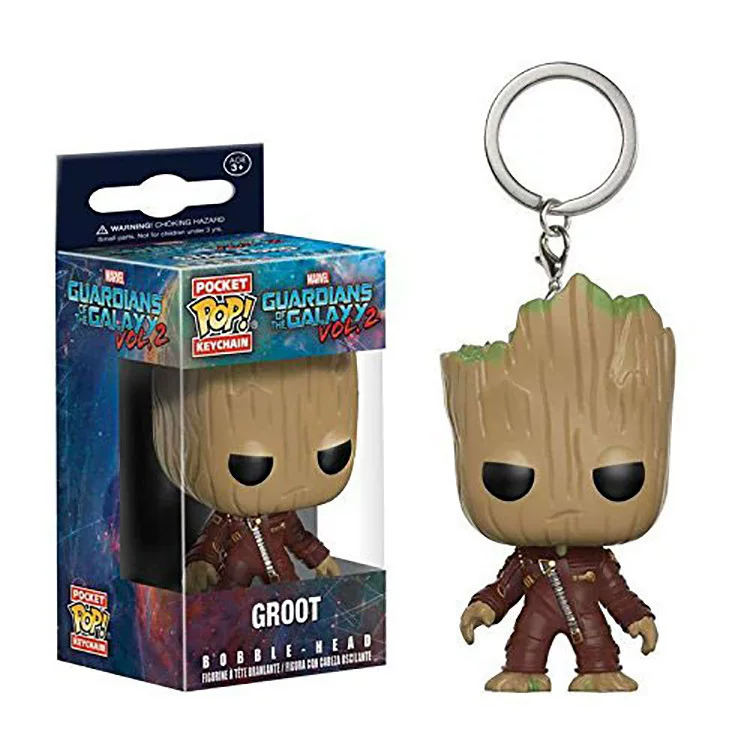 Figurine Funko POP Guardians of the Galaxy: Tree Man Groot Star-Lord Rocket Raccoon, персональные аксессуары Тялер