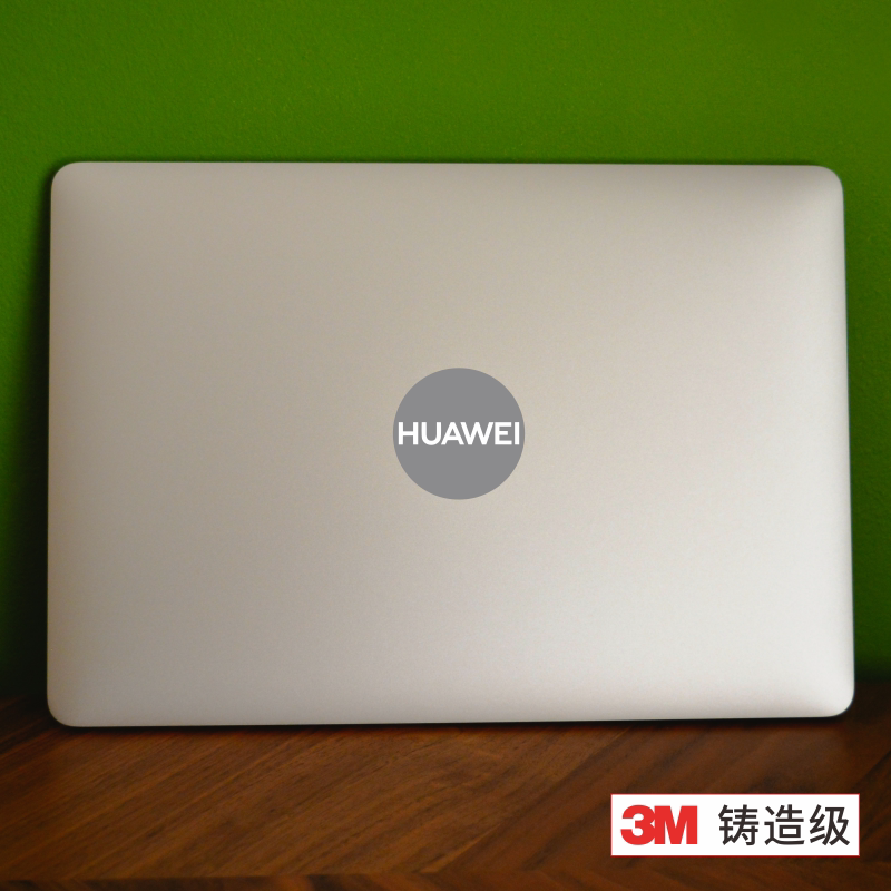 Art Stickers Imported from Abroad, Cast-Grade with Air Vent Slots, Huawei Frontline Employee Computer Camouflage Stickers to Cover Logos, Suitable for Apple Computers, Macbook, to Disguise as Huawei Laptops