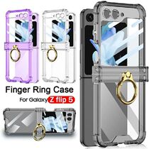 For Samsung Galaxy Z Flip 5 Flip5 Transparent Case with