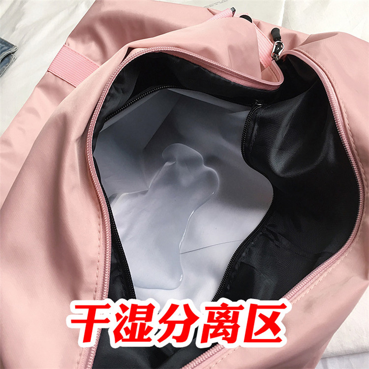 Túi du lịch nữ xách tay thể thao nhẹ lưu trữ túi thể dục Phiên bản Hàn Quốc của mạng khoảng cách ngắn dung lượng lớn du lịch màu đỏ túi duffel nghèo - Túi du lịch túi du lịch adidas