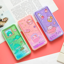 Oil quicksand correction belt girl Net red multi-function correction belt correction belt correction with stationery girl heart Small