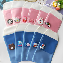 Pen sleeve protective cover nurse special pencil case frosted multi-function pen holder work suit pocket fixed leak-proof oil