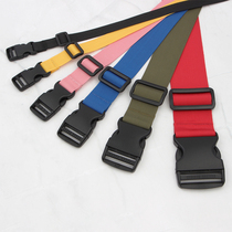 Buckle straps plastic buckle luggage straps nylon belts socket straps elastic telescopic straps