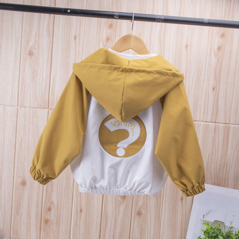 Chàng trai mùa thu áo khoác 2019 New Baby Kids Jacket Kids Air Cô gái ăn mặc bóng chày bé ướt phù hợp