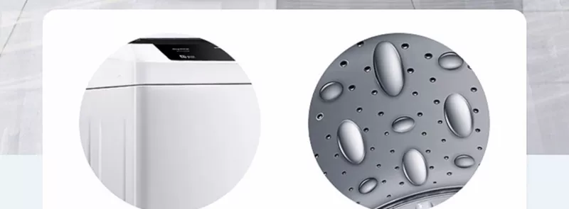 Máy giặt sóng nhỏ gia dụng tự động Royalstar / Rongshida WT820S0R 8KG có sấy khô - May giặt