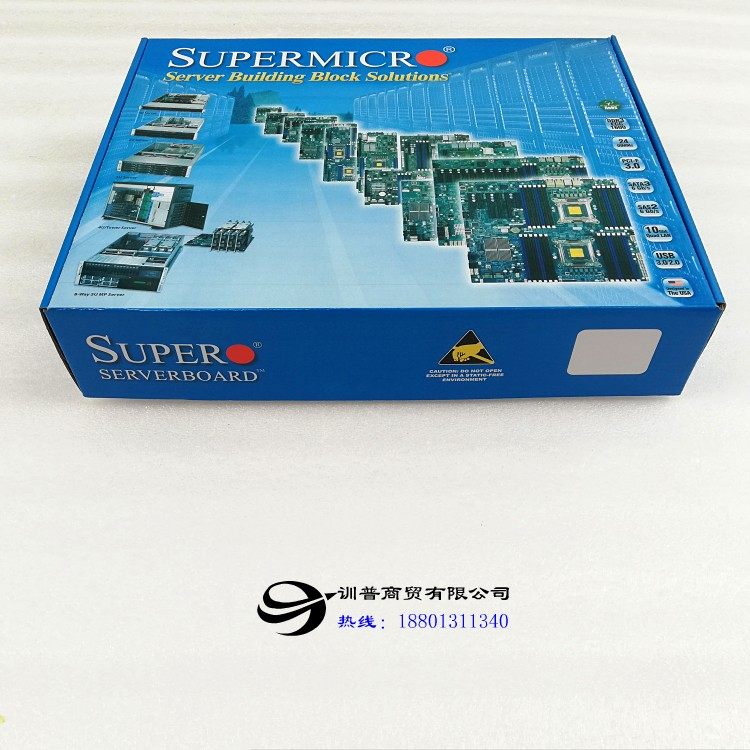 Super Micro X8SIE-LN4F single-way 1156-pin server motherboard integrated four-port Gigabit network card with remote management