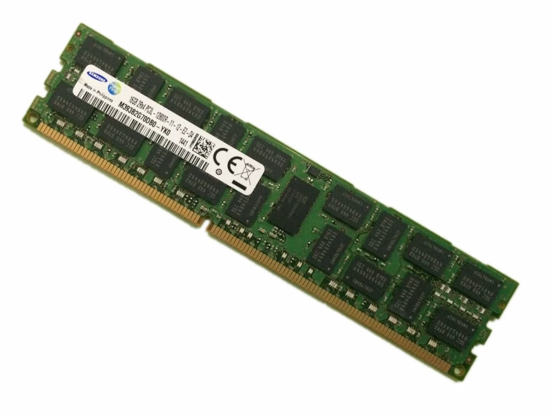 Память сервера Samsung 16GB DDR3 1600 ECC REG 2RX4 PC3L 12800R 16GB планка памяти