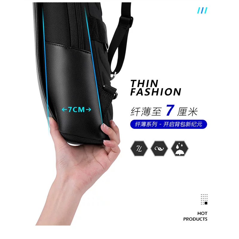 英皇拉夫·劳伦马球 Light and thin ultra thin backpack, school bag for students, men's laptop, simple and elegant design, business version, worn on the shoulder, custom-made