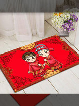 Wedding supplies wedding wedding new house wedding decoration wedding room decoration bride entrance mat carpet doormat