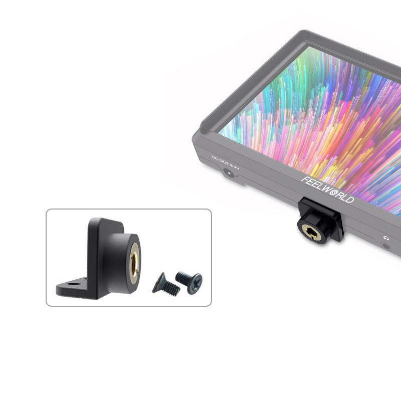 Fuweed monitor expanded accessories 1 4 screw hole lock is suitable for F6S F6 FW568 S55 monitor