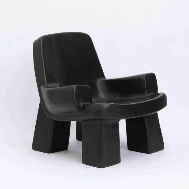 Nordic House Silence Medieval Designer Chair Model Room Studio Clothing Store Creative Fiberglass Single Chair