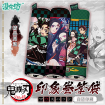 Two-dimensional ghost demise blade charcoal Jilang you Bean butterfly endure pencil case students large capacity animation surrounding stationery box