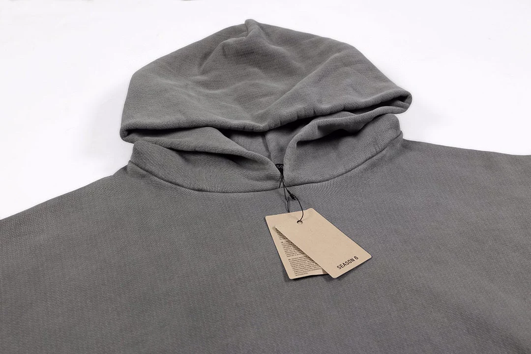 Худи в стиле Yeezy season6 классический кокосовый KANYE свободного кроя выстиранное старение худи с капюшоном