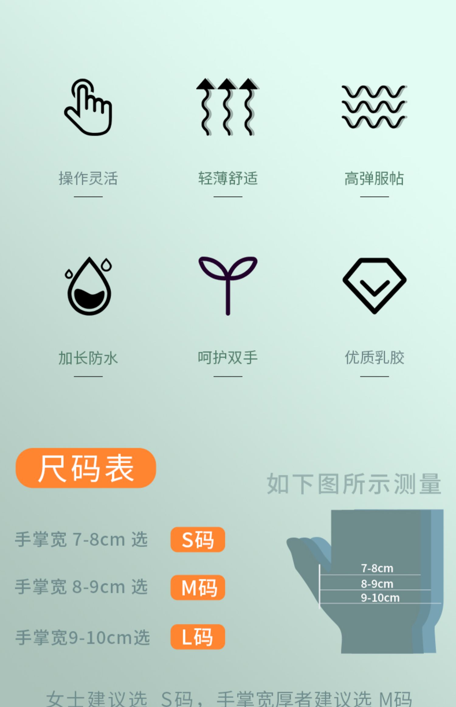 无尘车间实验室手套""