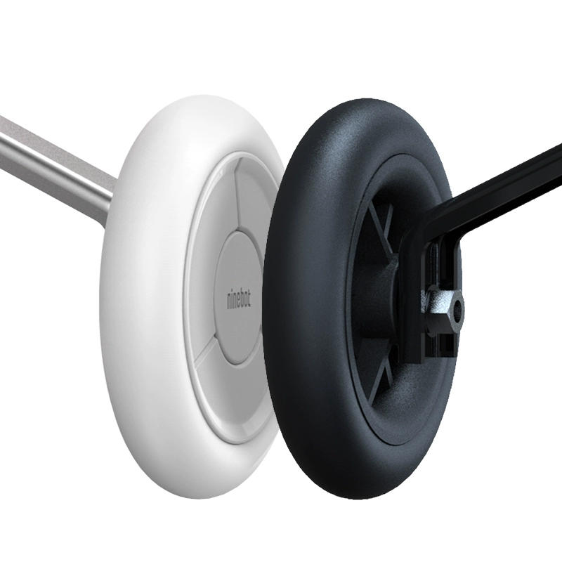Phụ kiện xe đạp trẻ em Ninebot số 9 Xe đẩy 14 inch câm cặp khung giữ xe bánh phụ phụ - Con lăn trượt patinet / trẻ em