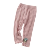 Летние леггинсы, тонкие хлопковые детские штаны, детская одежда