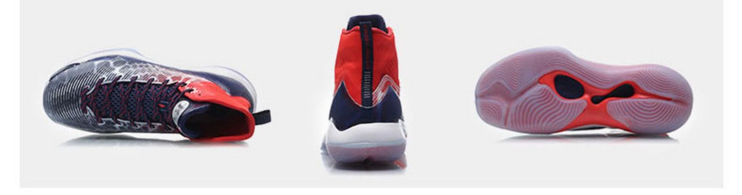 Li Ning Shuai Shuai 11 thế hệ đào, cầu thủ ưu tú, 12 nhà tài trợ, 13 giày bóng rổ, nam ABAM023-4-5 - Giày bóng rổ giày bóng rổ anta
