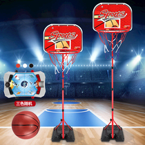Childrens basketball rack can lift indoor shots frames home basketball boy indoor toys mobile outdoor