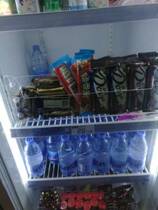 Chocolate refrigerator hanger Transparent interior store convenience store sucker commissary refrigerator door inside shelf