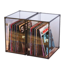 Simple high-definition vinyl record rack LP storage storage box record box LP vinyl cabinet acrylic series storage rack