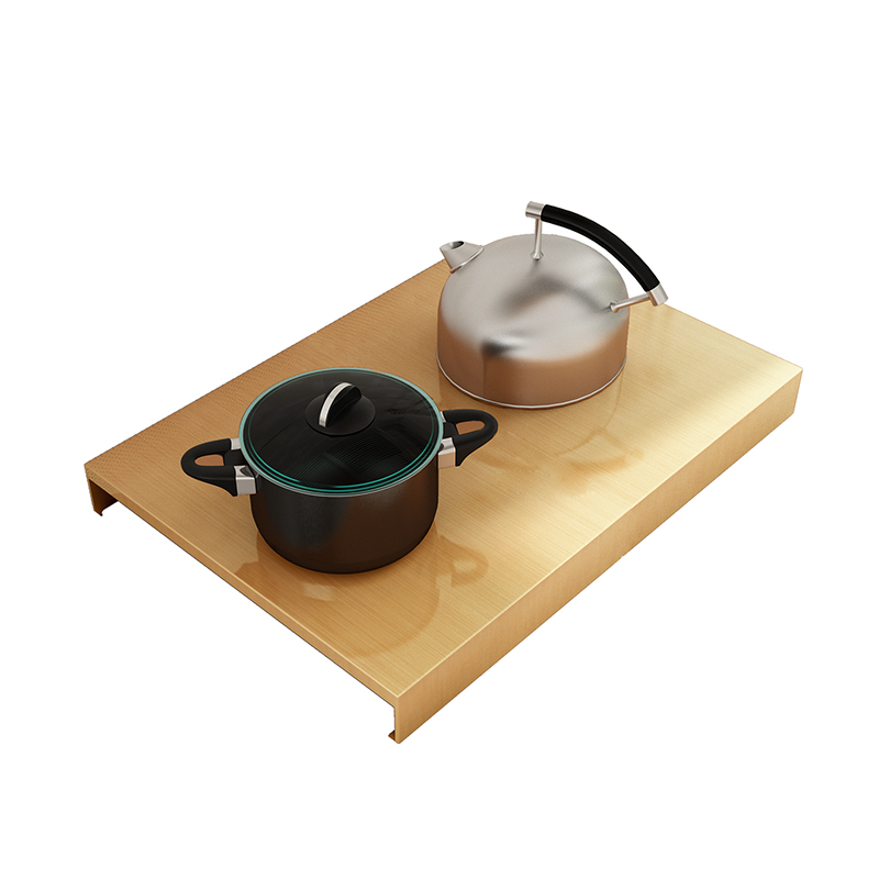 Kitchen new induction cooker stainless steel shelf gas buner cover gas base hearth low - cost punch
