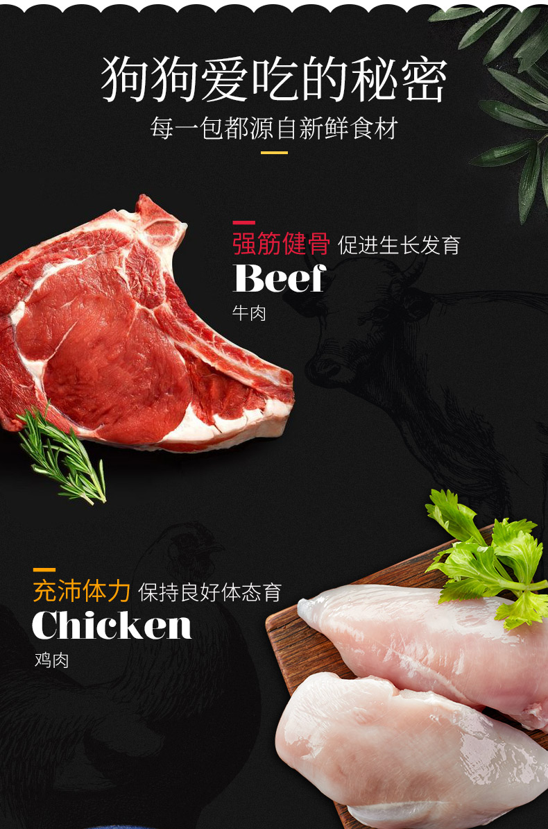 Crazy Puppy Đóng hộp thịt bò Gói FCL Teddy Puppy Bibimbap Thực phẩm ướt Dog Thức ăn cho chó Pet Snacks - Đồ ăn vặt cho chó sữa royal canin