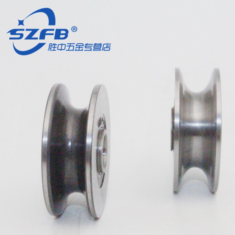 U-type groove bearing U-shaped pulley bearings U groove pulley bearings 10 * 40 * 14 16 with u groove bearings plus screws