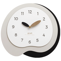Noridongsan punch-free cream wind clock home clock decoration 2023 new wall clock living room