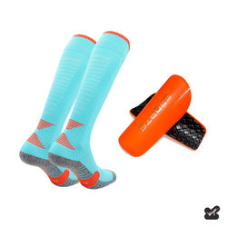 ຖົງຕີນກິລາບານເຕະເກີນຫົວເຂົ່າສໍາລັບເດັກນ້ອຍແລະໄວລຸ້ນ ຖົງຕີນຕ້ານການ slipping socks ເດັກນ້ອຍຊາຍແລະເດັກຍິງ socks ກິລາສູງມືອາຊີບ