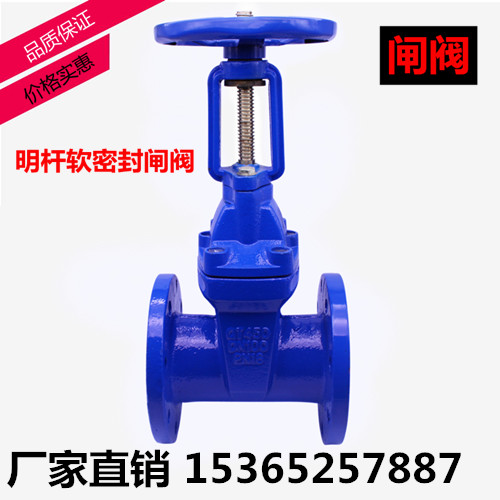 Z41X pole elastic seal soft seal flange gate valve fire tap water valve DN80 100 125 150