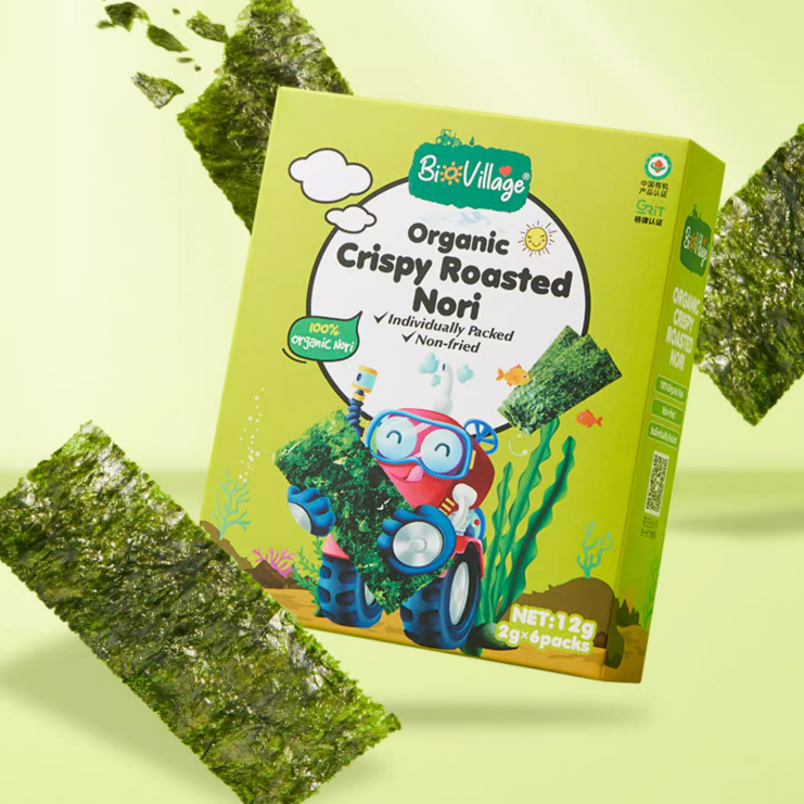碧欧奇有机益生元海苔碎6罐！！！