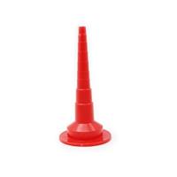 2 красные основания [подходят 5-28 мм резиновые сопла]