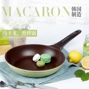 Hanku makaron pan imported from Korea non stick pan induction cooker fried egg steak pancake wok 26cm