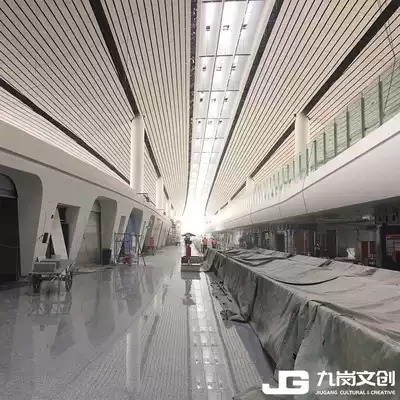 Factory direct sales GRG plate Shopping mall Theater Hotel Airport conference art hall modeling atrium suspended ceiling fiber