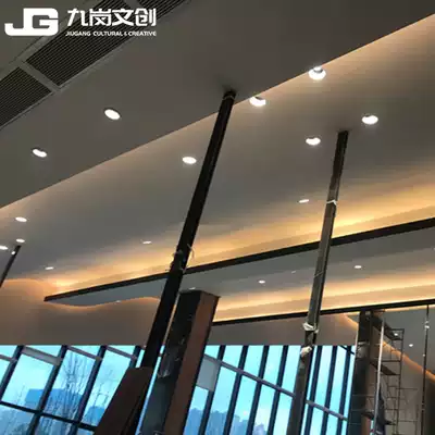 Composite GRG shape glass fiber reinforced plaster mall theater academy suspended ceiling shaped decorative foam manufacturers